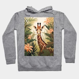 Giraffe in the Jungle Hoodie